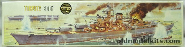 Airfix 1/600 German Battleship Tirpitz, 04209-7 plastic model kit